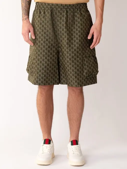 Бермуды хлопковые GUCCI