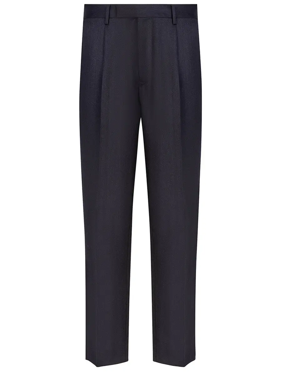 Брюки шерстяные