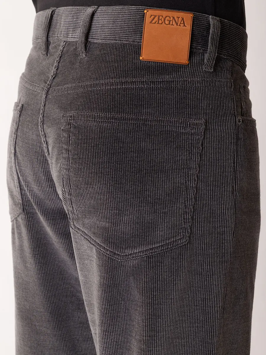 Брюки вельветовые