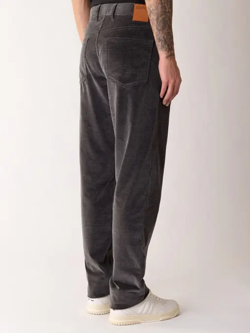 Брюки вельветовые ZEGNA