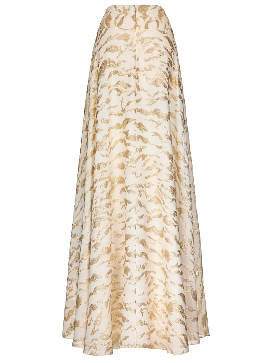 Юбка шелковая