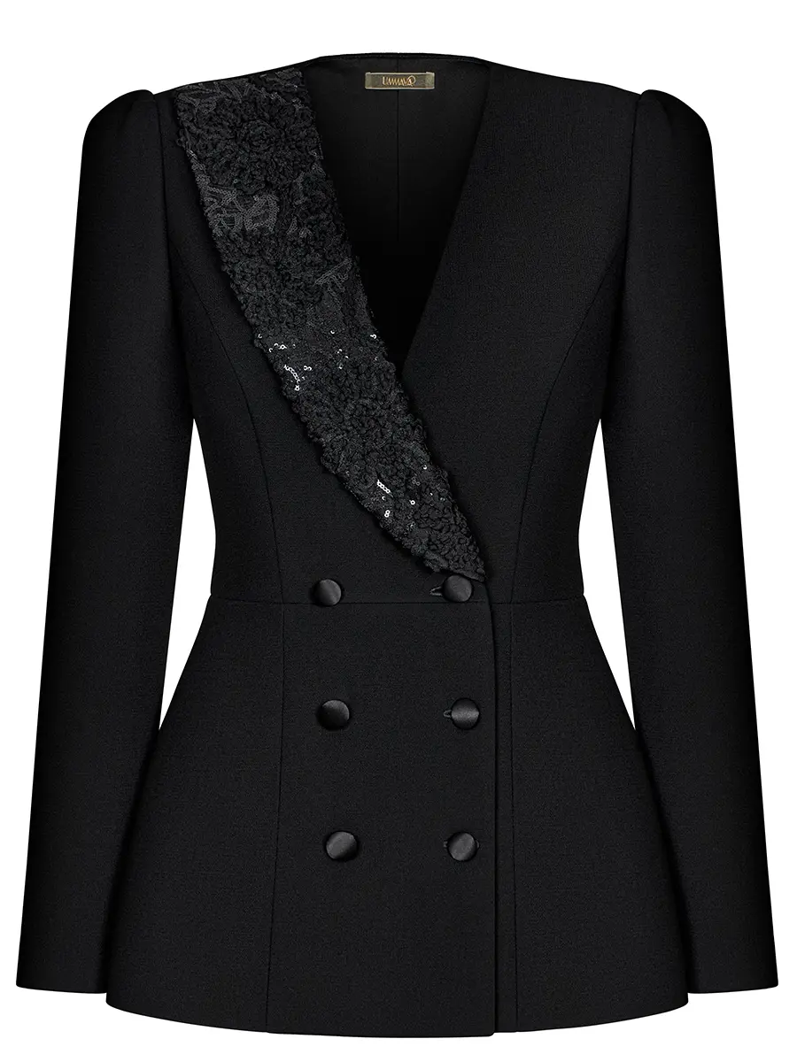 Жакет шерстяной