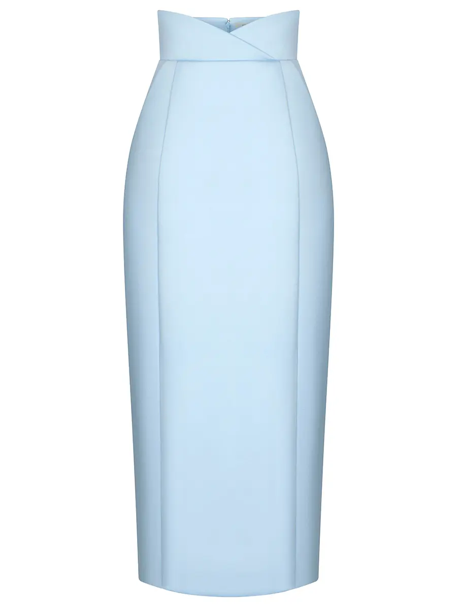 Юбка шелковая