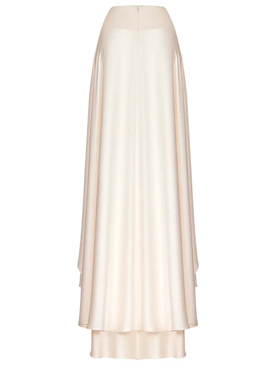 Юбка шелковая