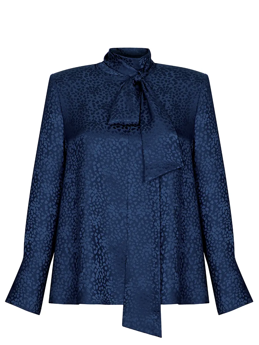 Блуза шелковая