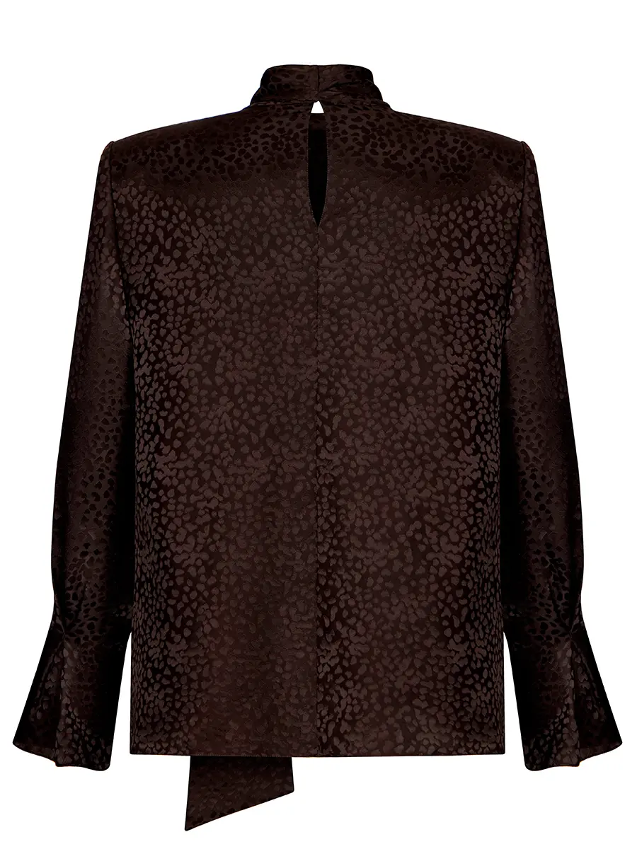 Блуза шелковая