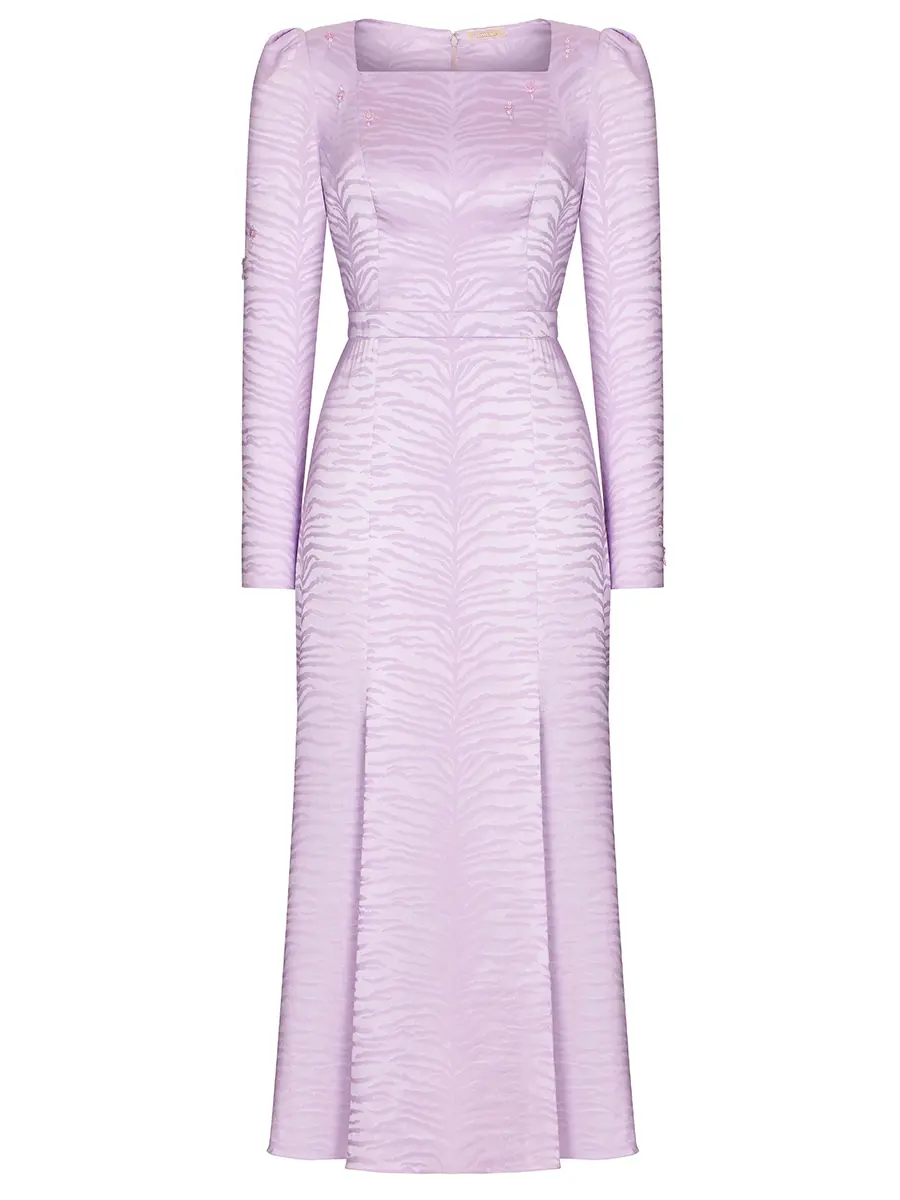 Платье шелковое