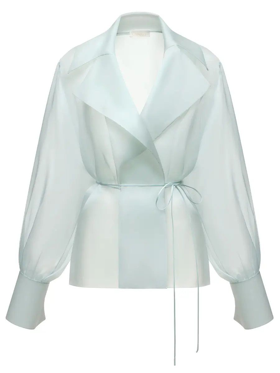 Блуза шелковая