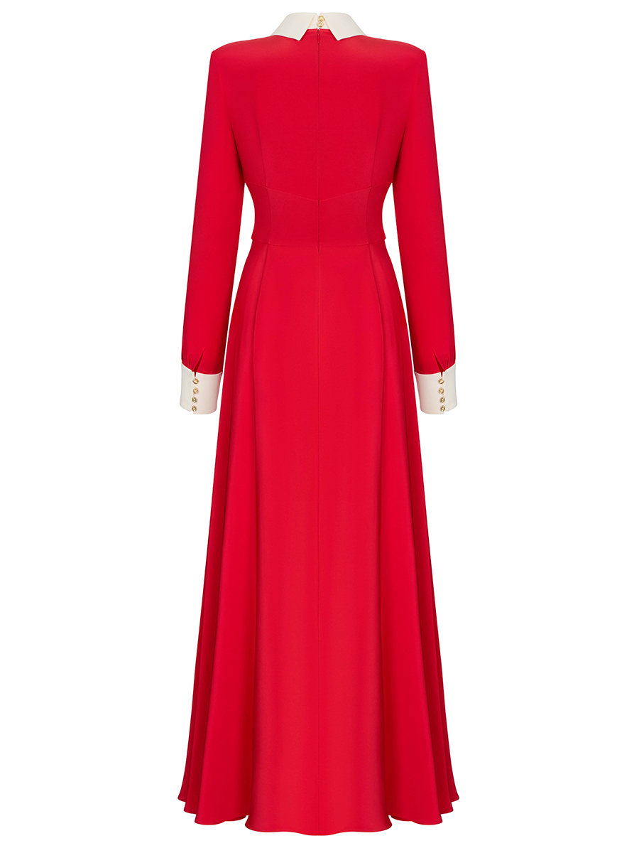 Платье шелковое