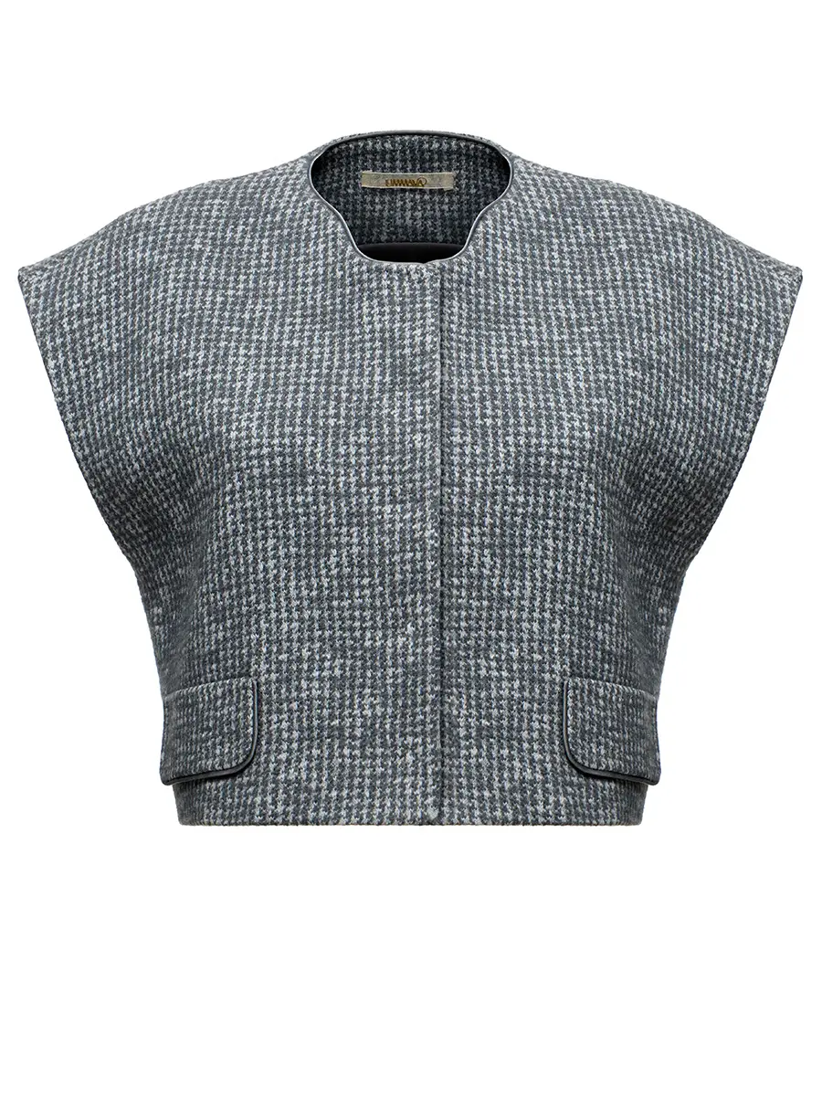 Жилет шерстяной