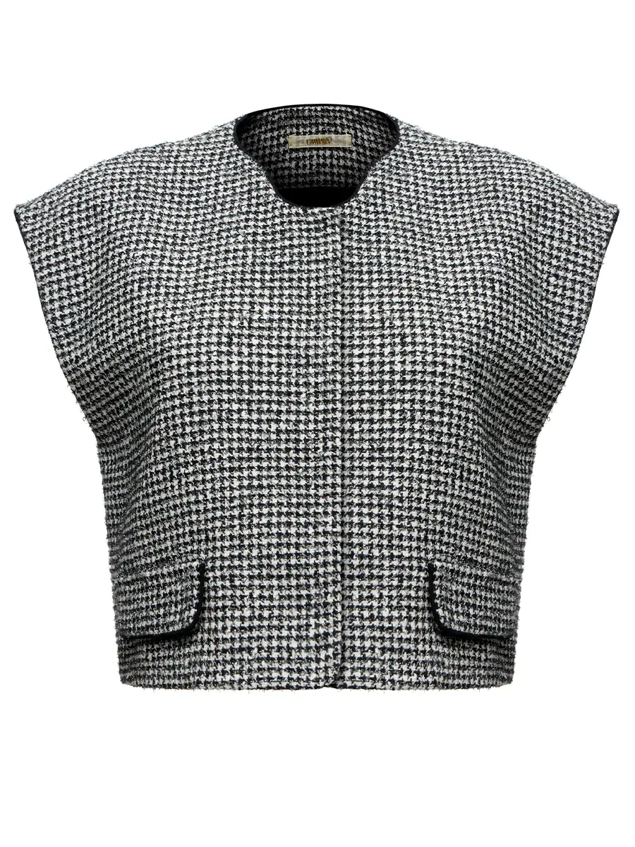 Жилет шерстяной