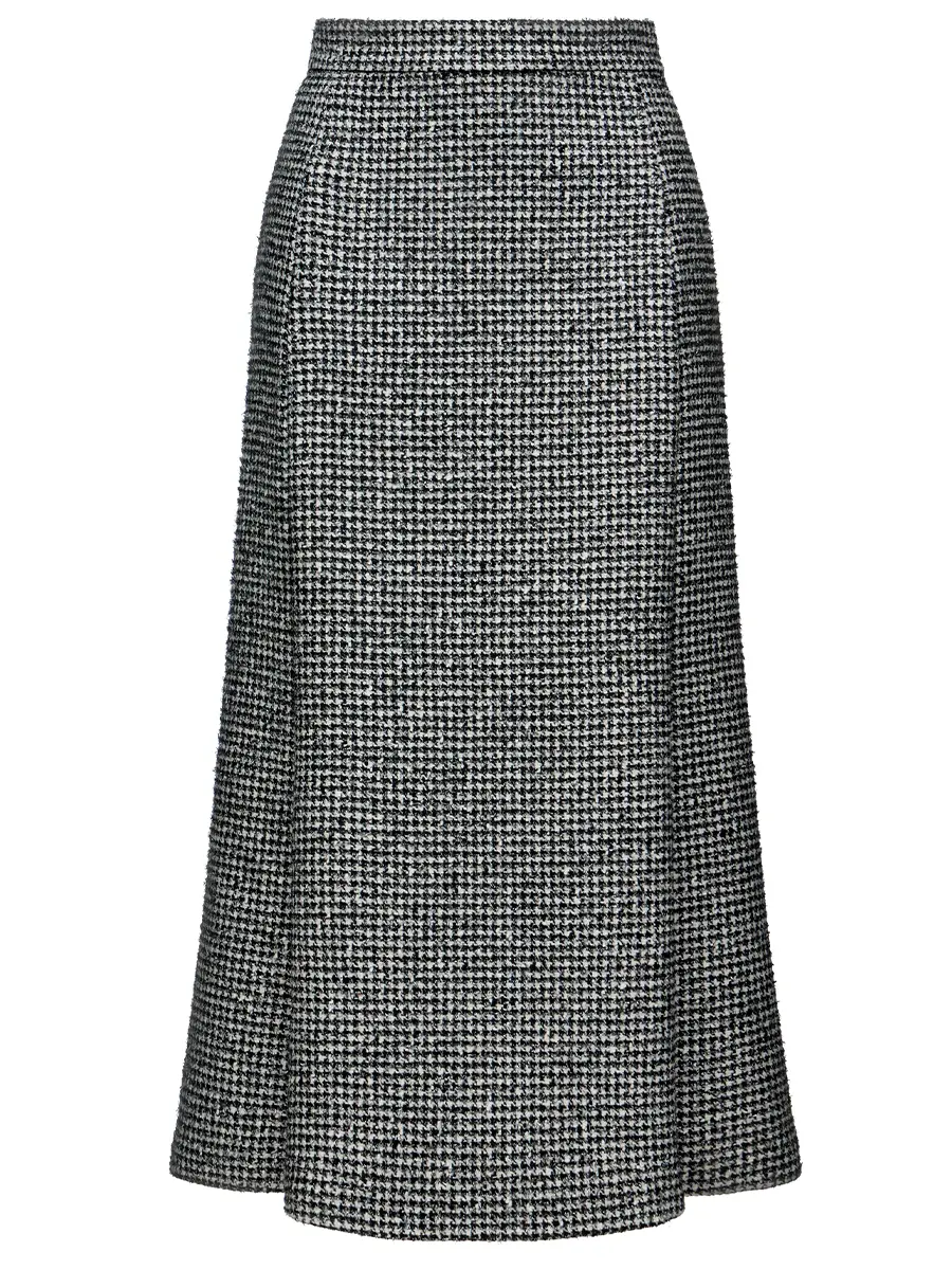 Юбка твидовая