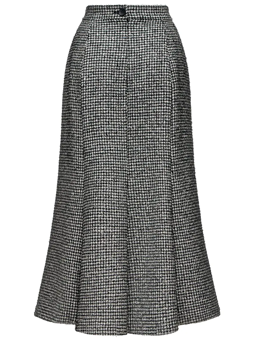 Юбка твидовая