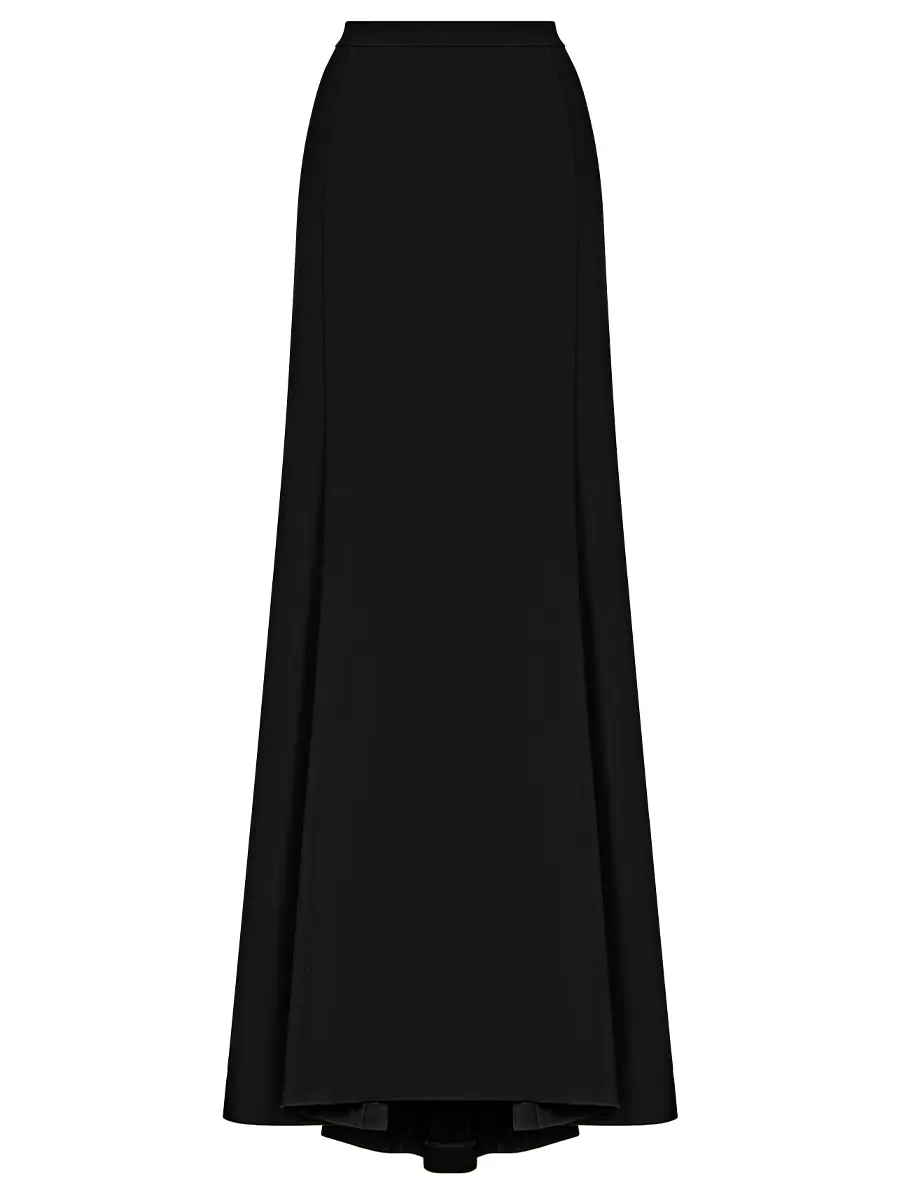 Юбка однотонная