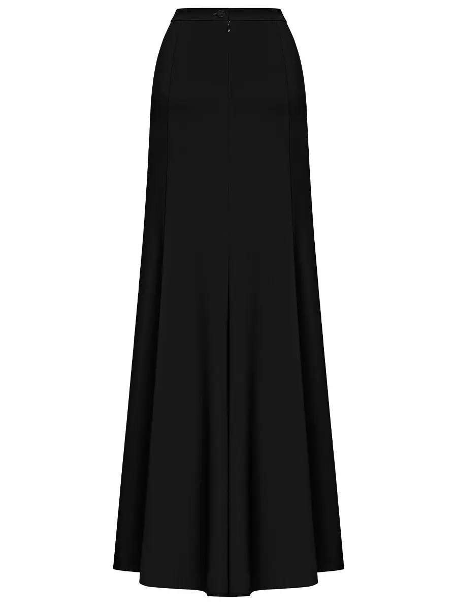 Юбка однотонная