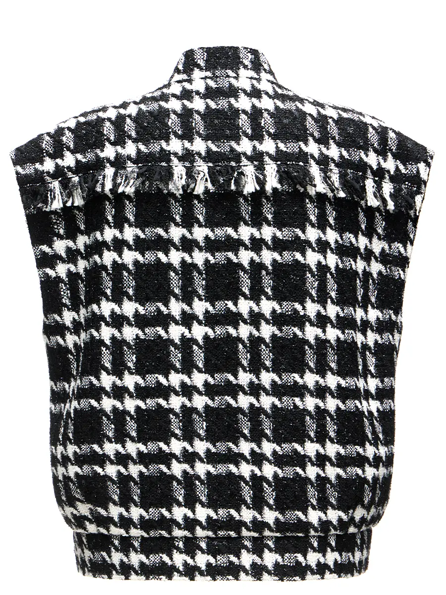 Жилет в клетку