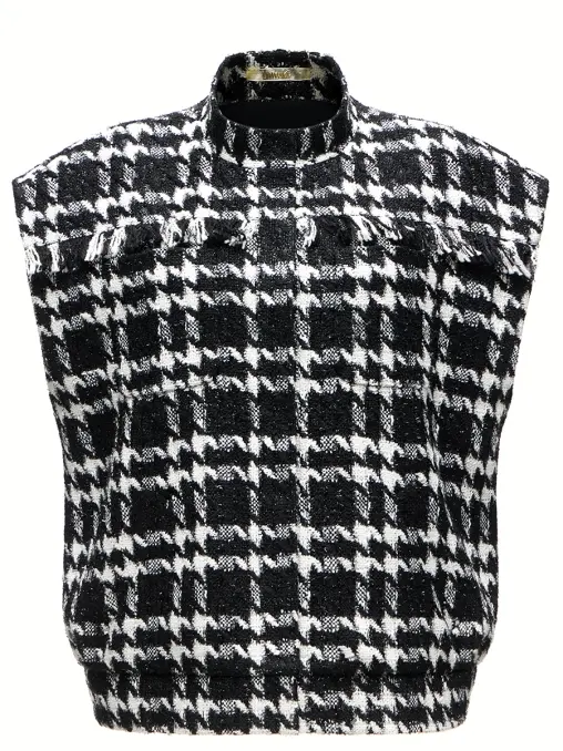 Жилет в клетку UMMAYA
