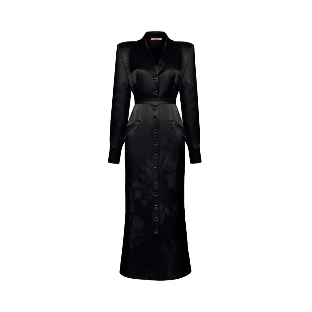 Платье однотонное