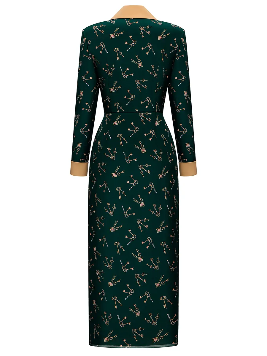 Платье шелковое