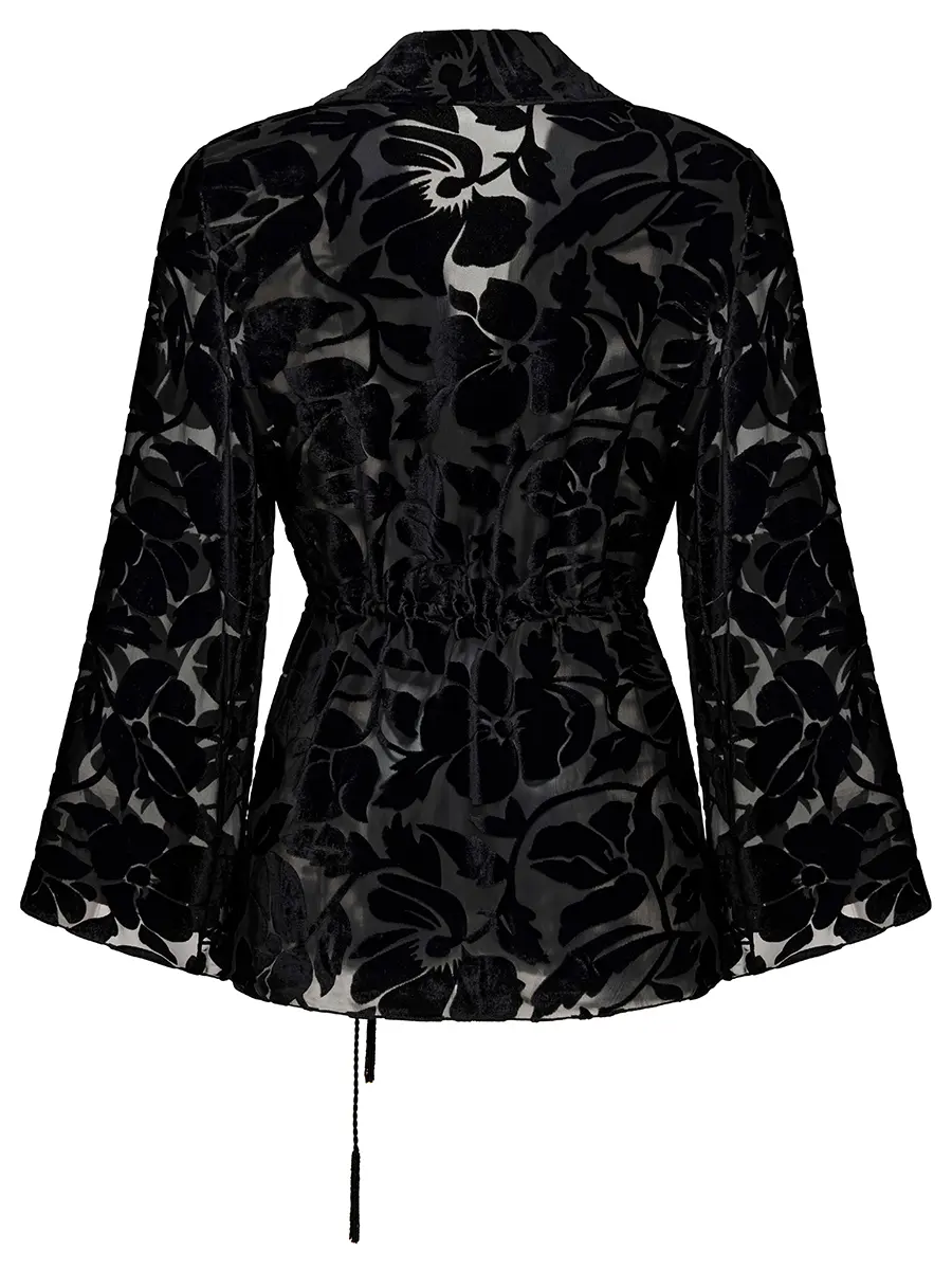 Жакет шелковый