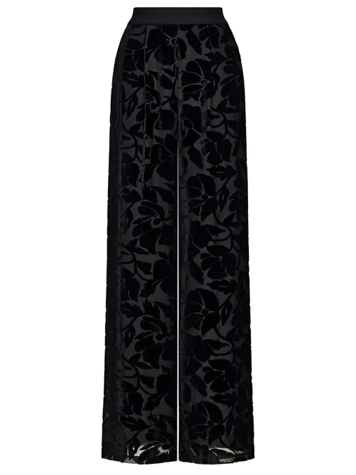 Брюки-палаццо шелковые UMMAYA