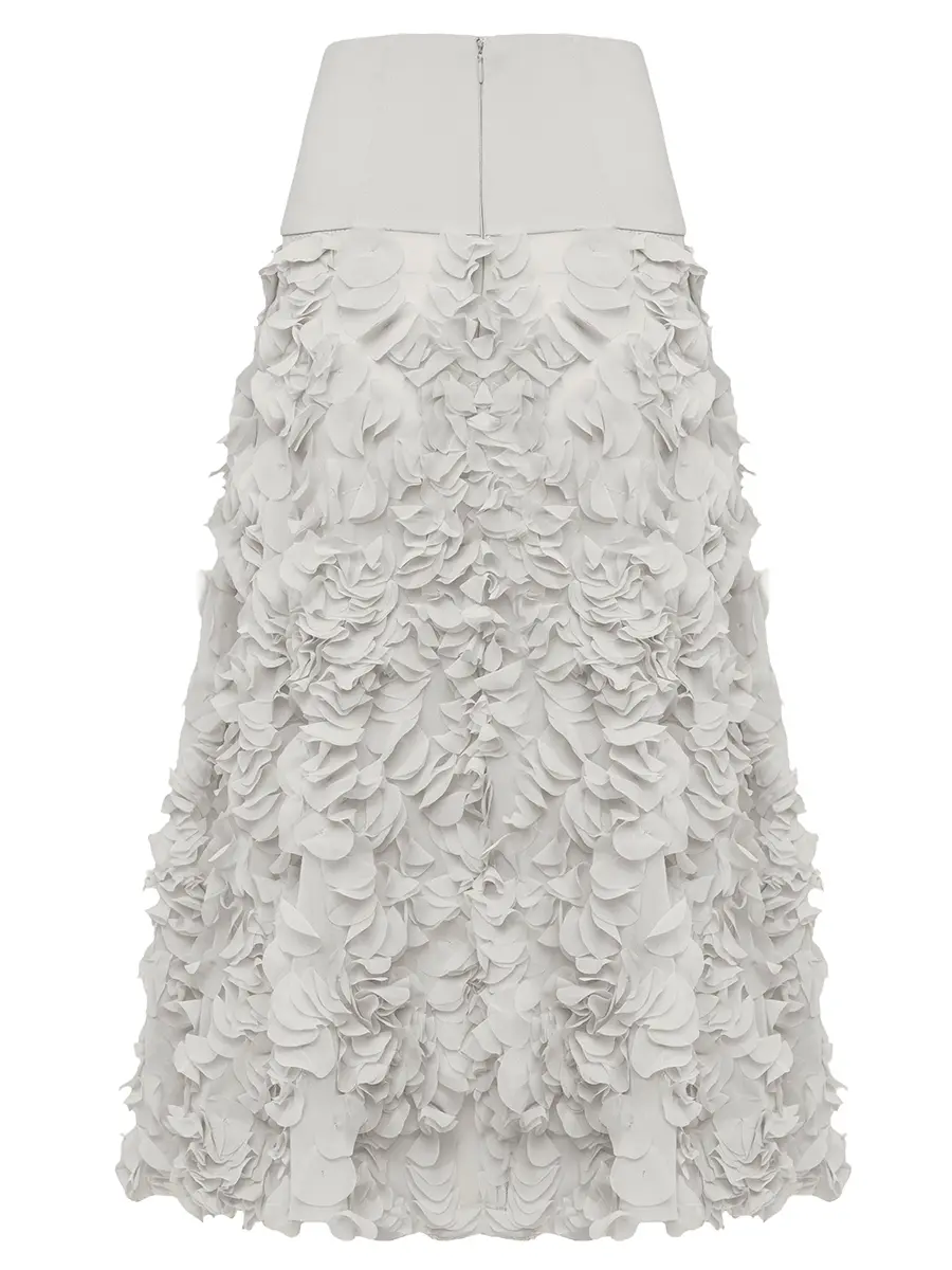 Юбка шелковая