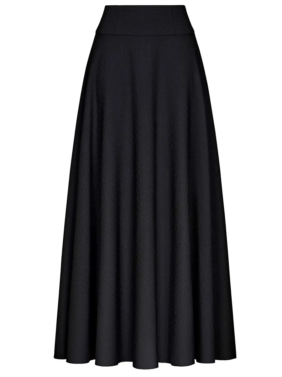 Юбка шелковая