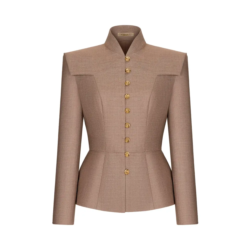 Жакет шерстяной