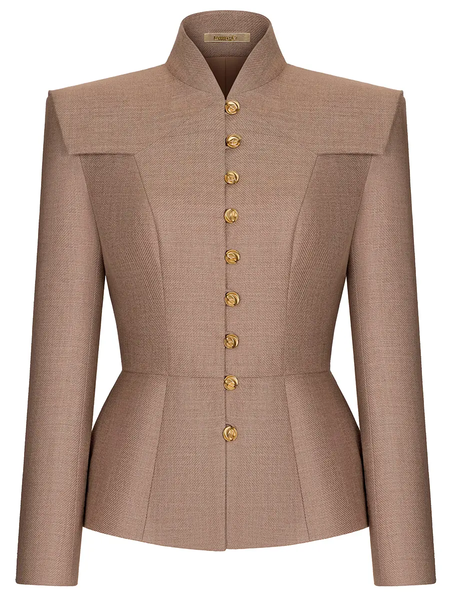 Жакет шерстяной