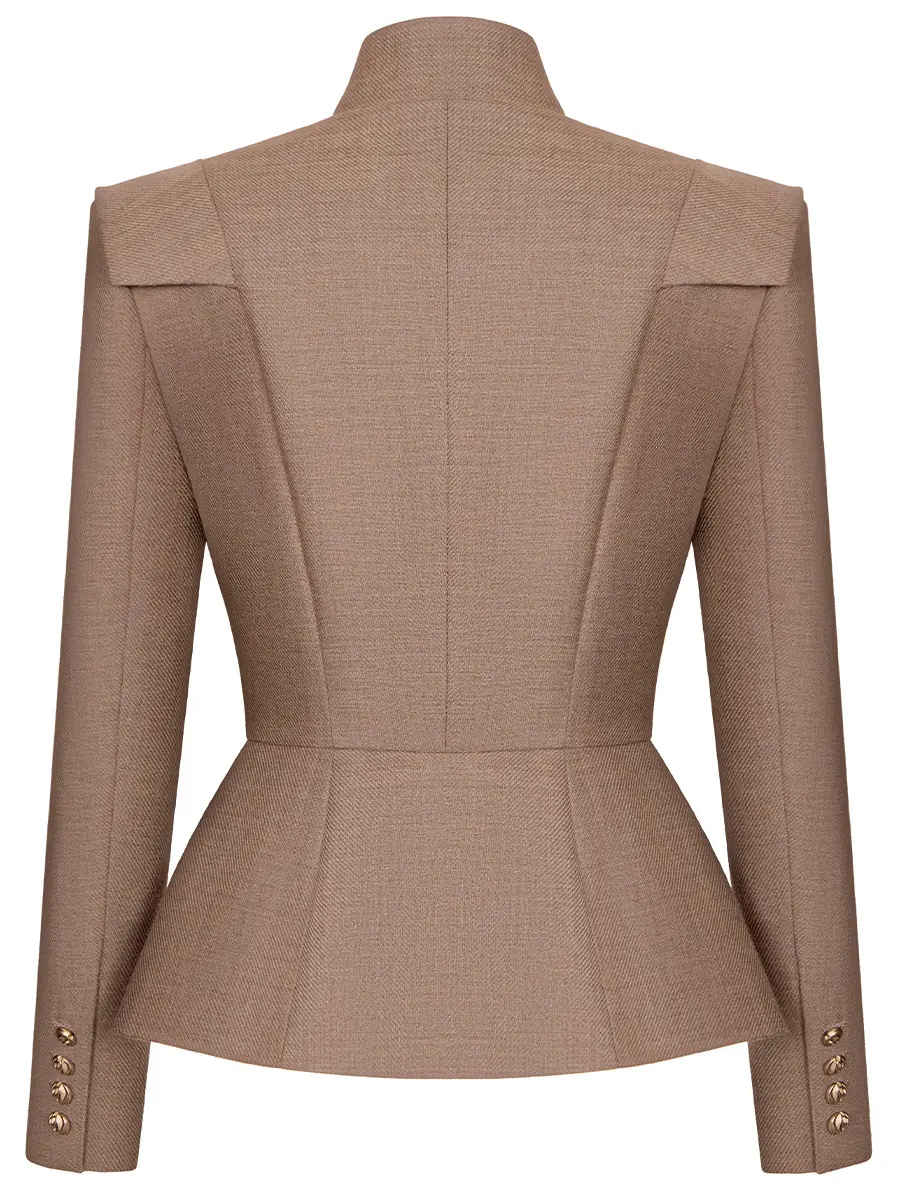 Жакет шерстяной