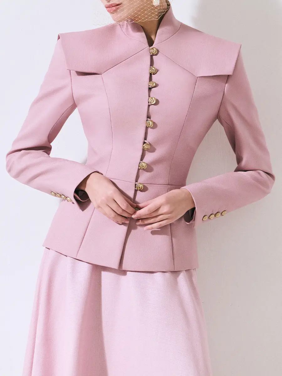 Жакет шерстяной