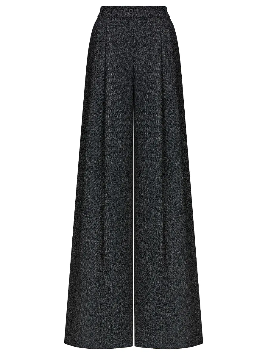 Брюки из шерсти и кашемира