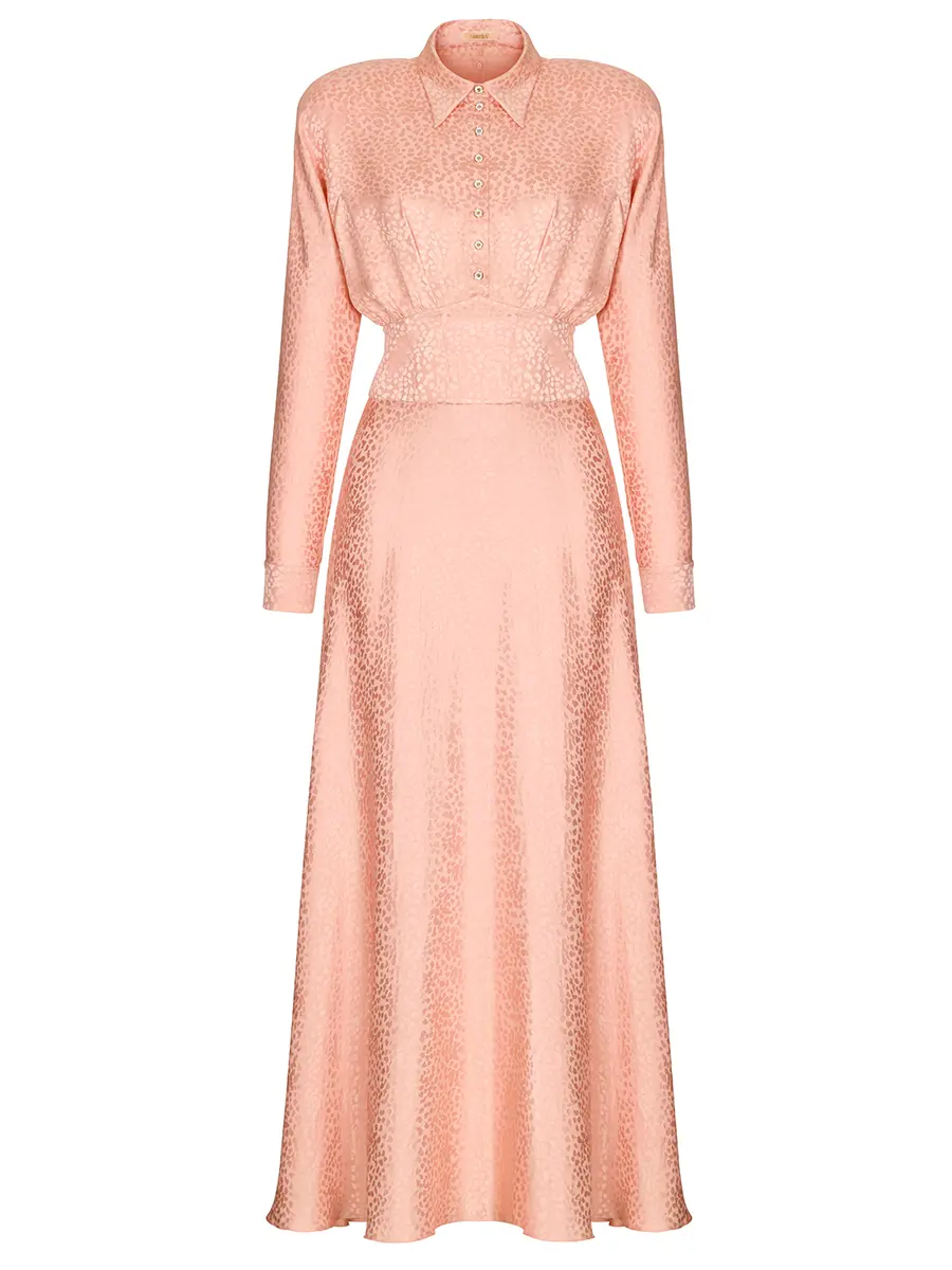 Платье шелковое