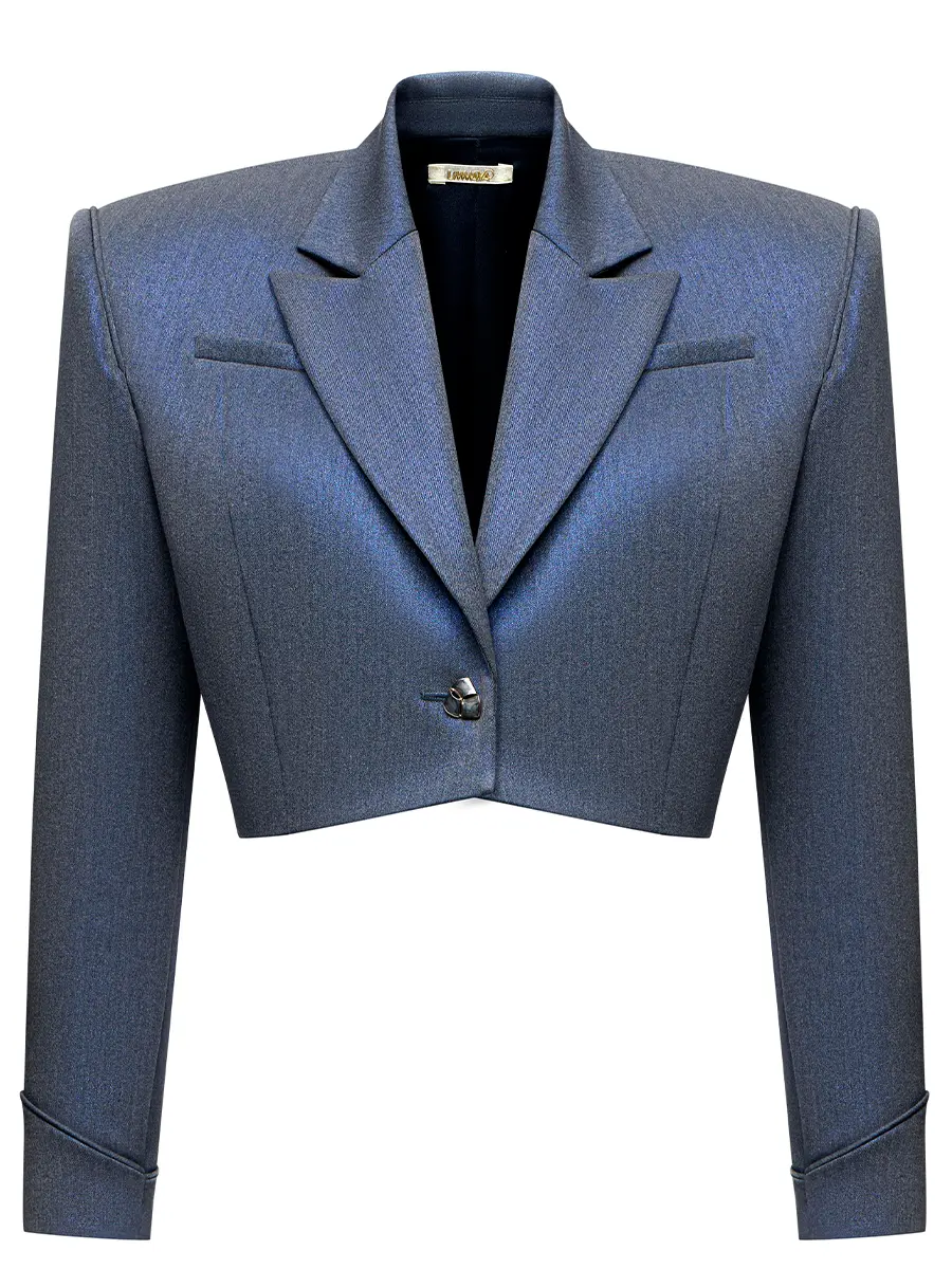 Жакет шерстяной