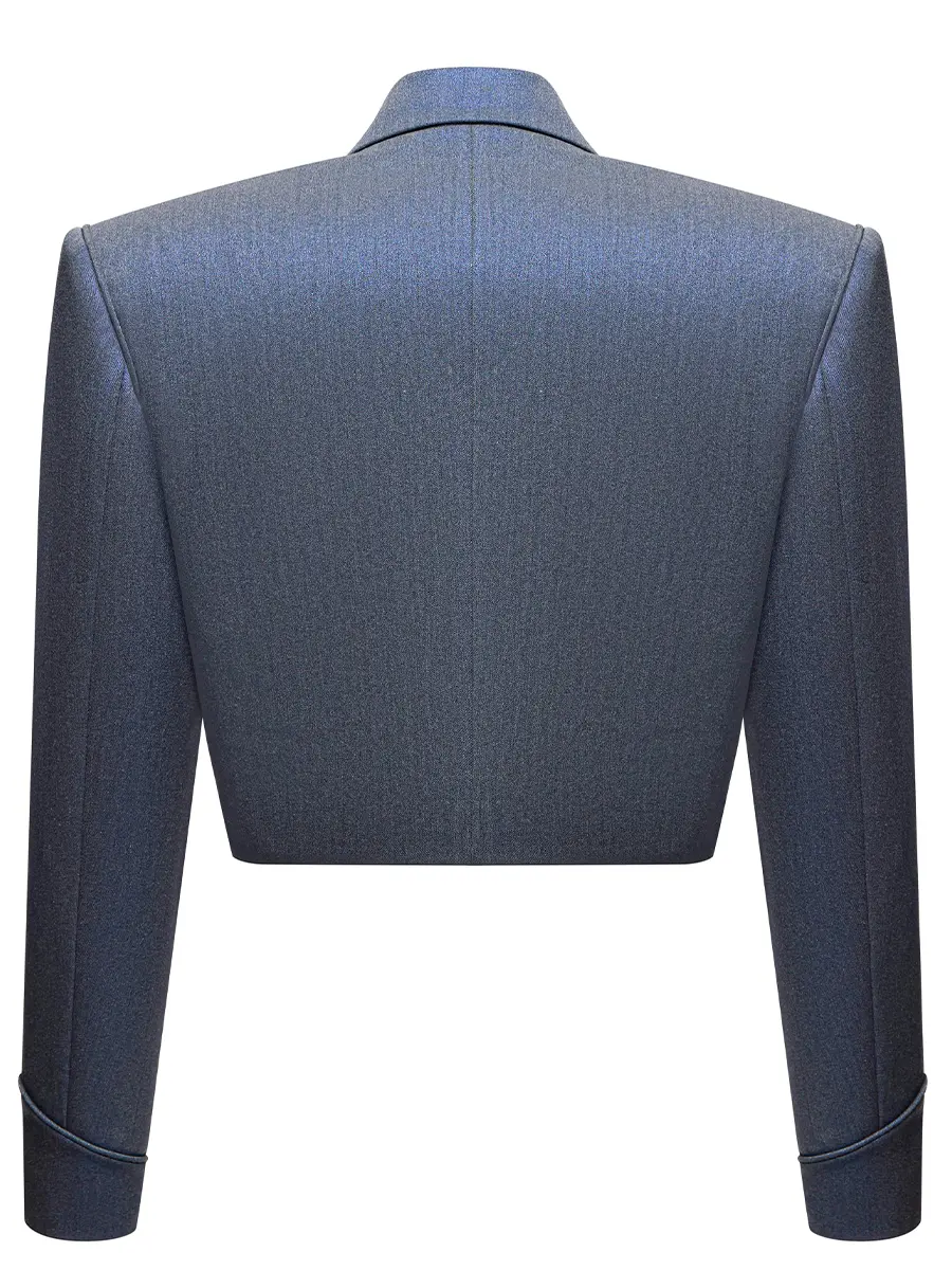 Жакет шерстяной