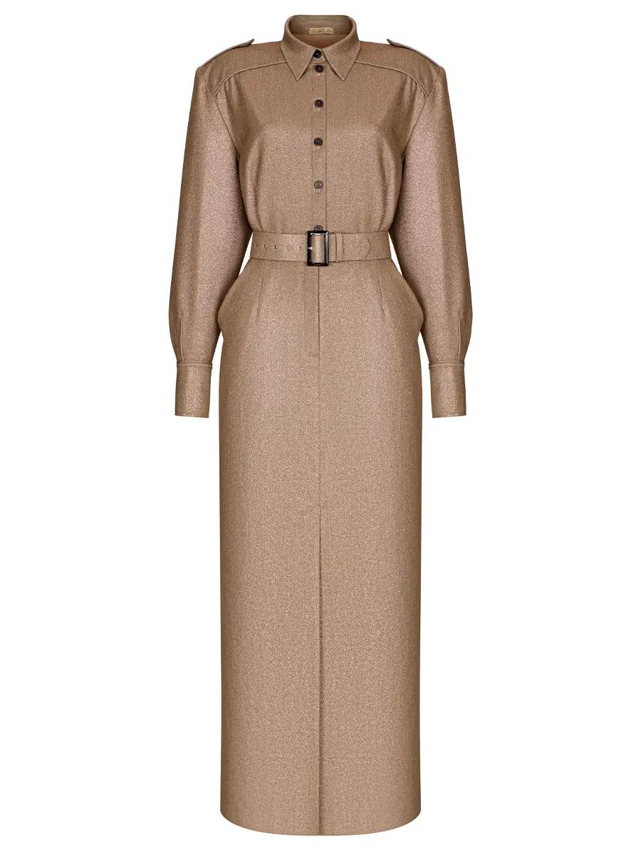 Платье однотонное