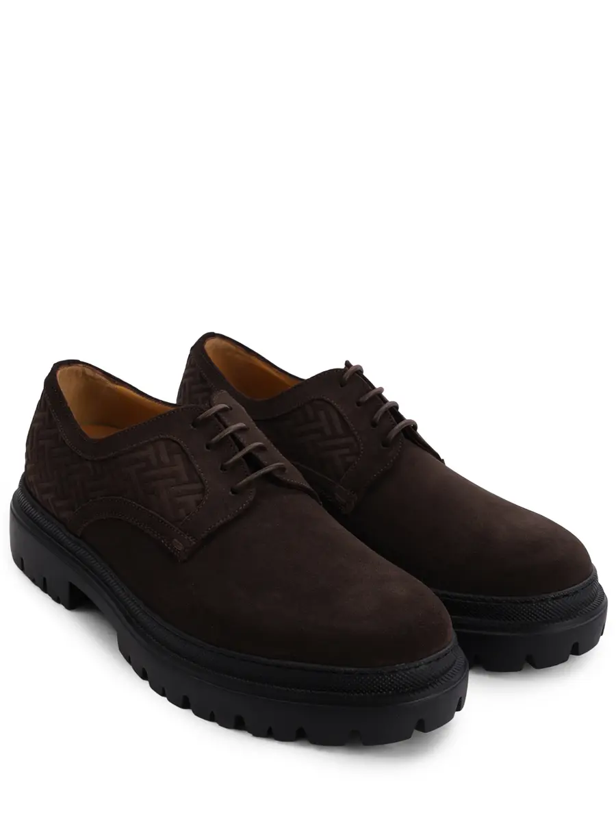 Дерби замшевые