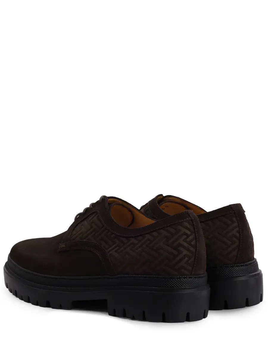 Дерби замшевые