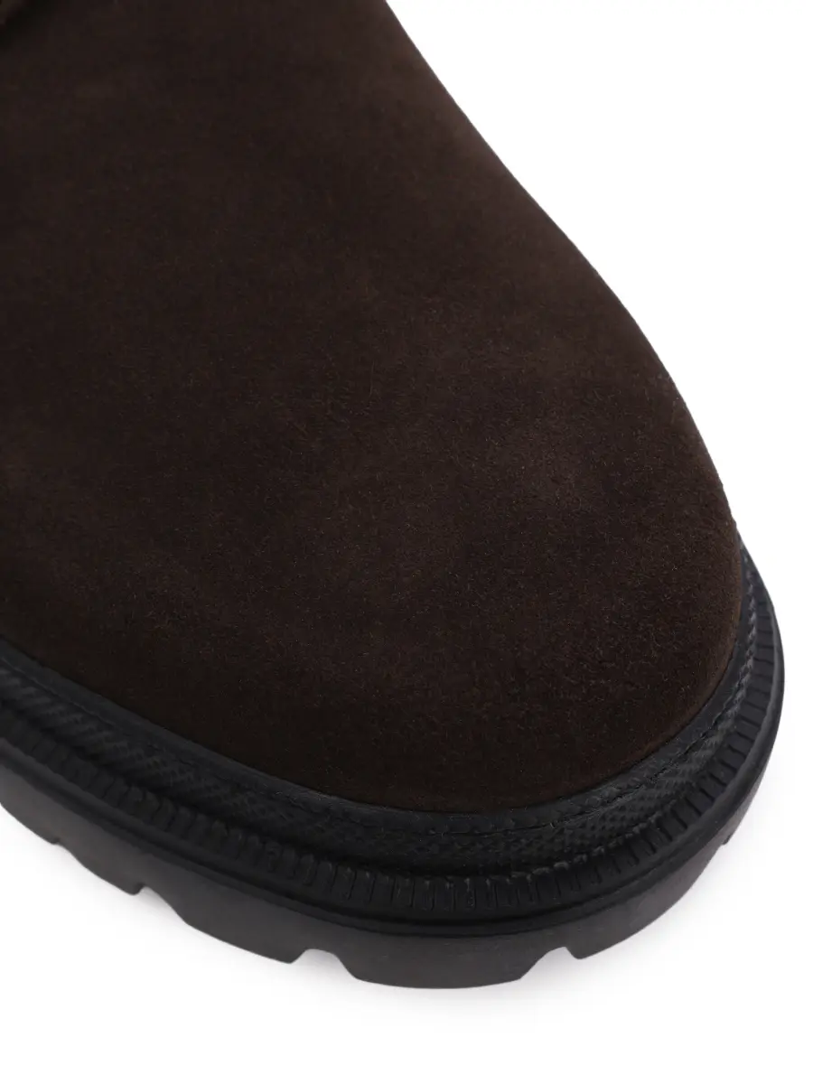 Дерби замшевые