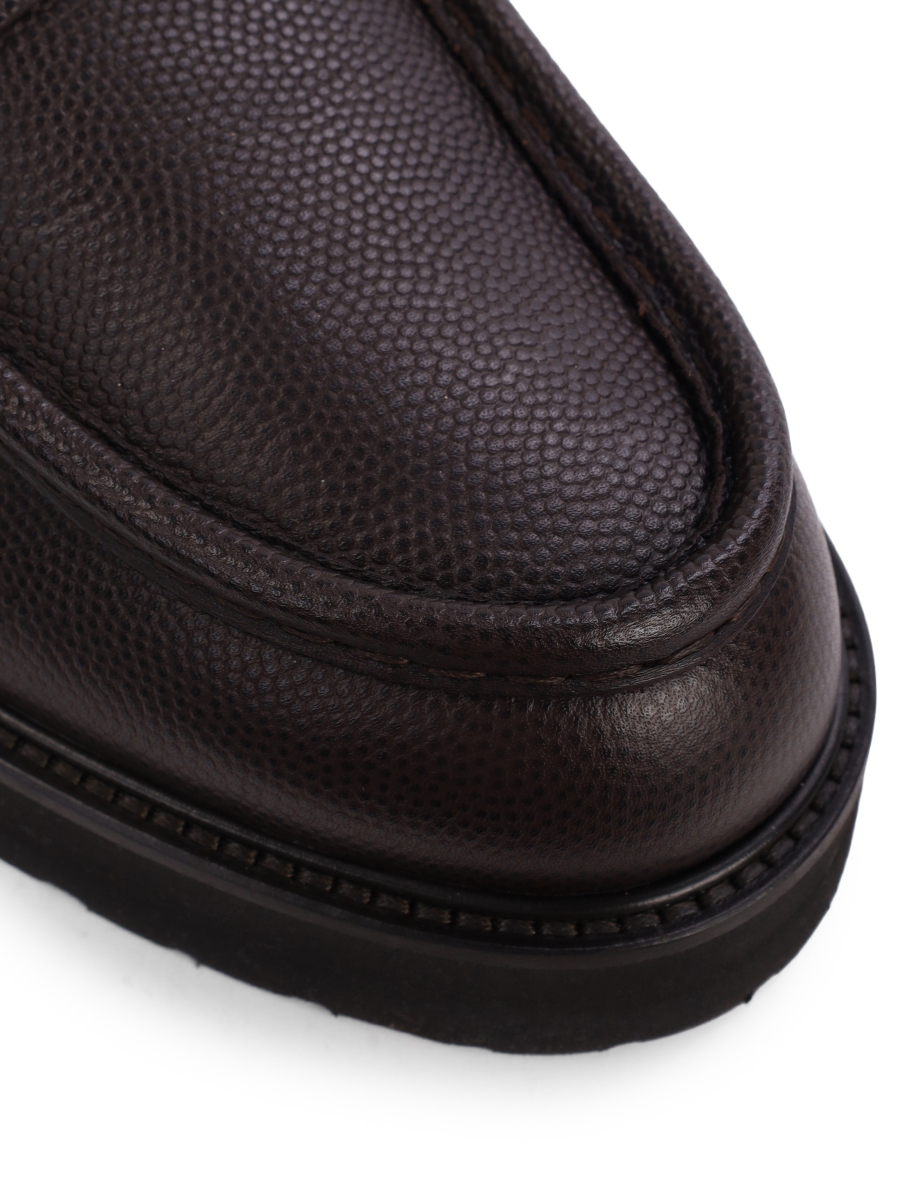 Лоферы кожаные