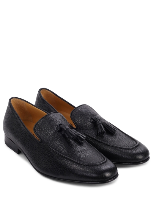 Лоферы кожаные TESTONI