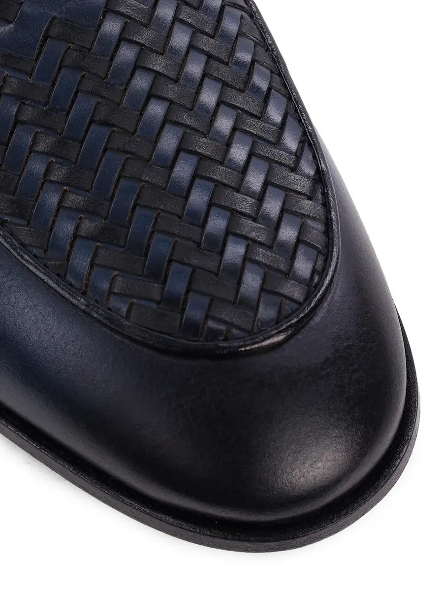 Лоферы кожаные