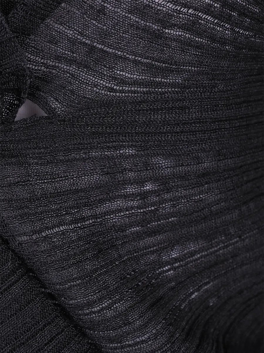 Джемпер изо льна и шелка