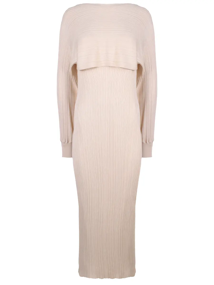 Костюм из хлопка и шелка