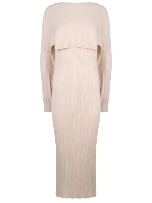 Костюм из хлопка и шелка AGNONA