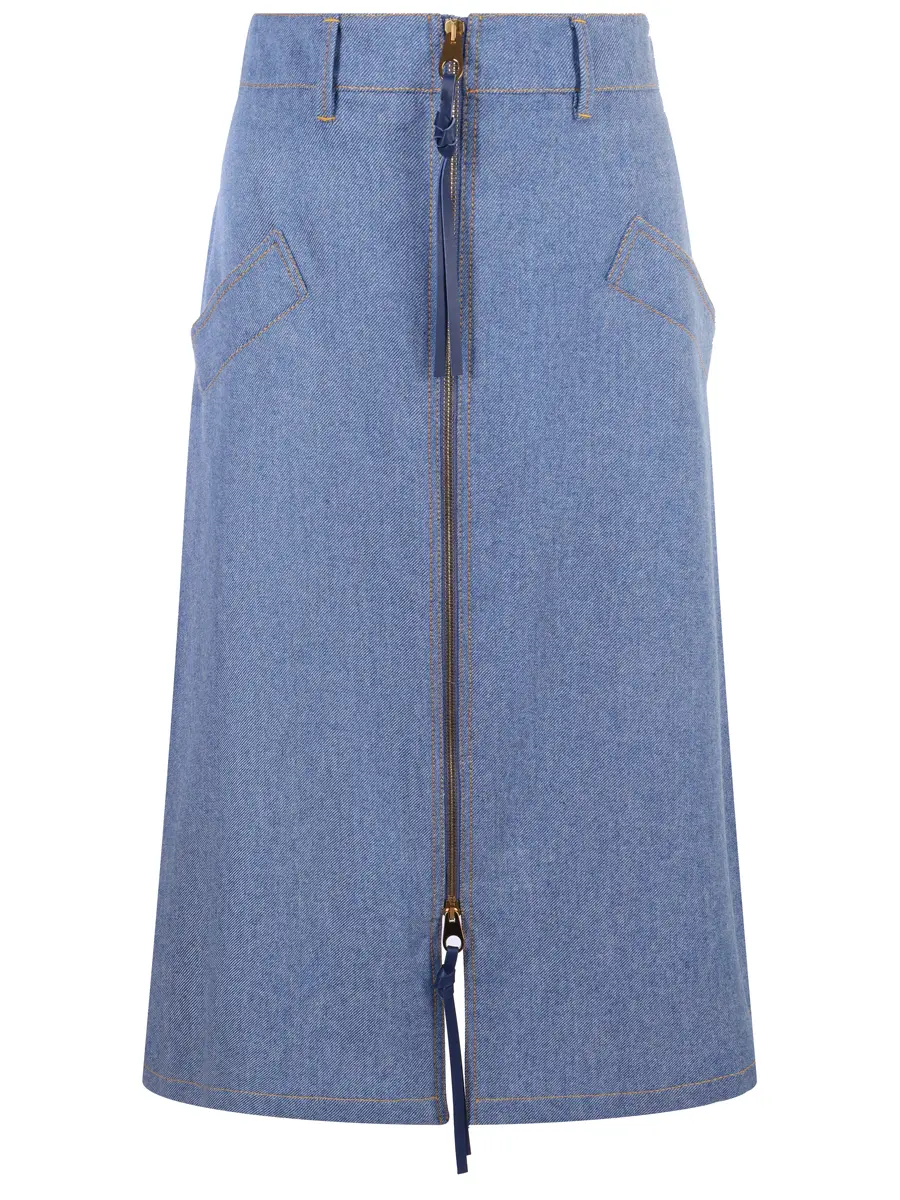 Юбка шерстяная