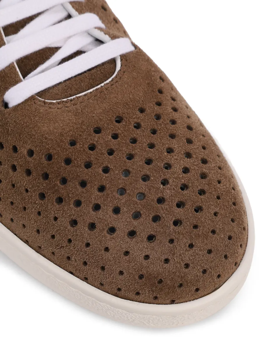 Кеды замшевые