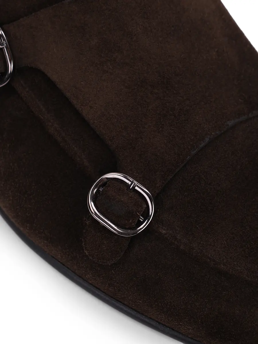 Монки замшевые