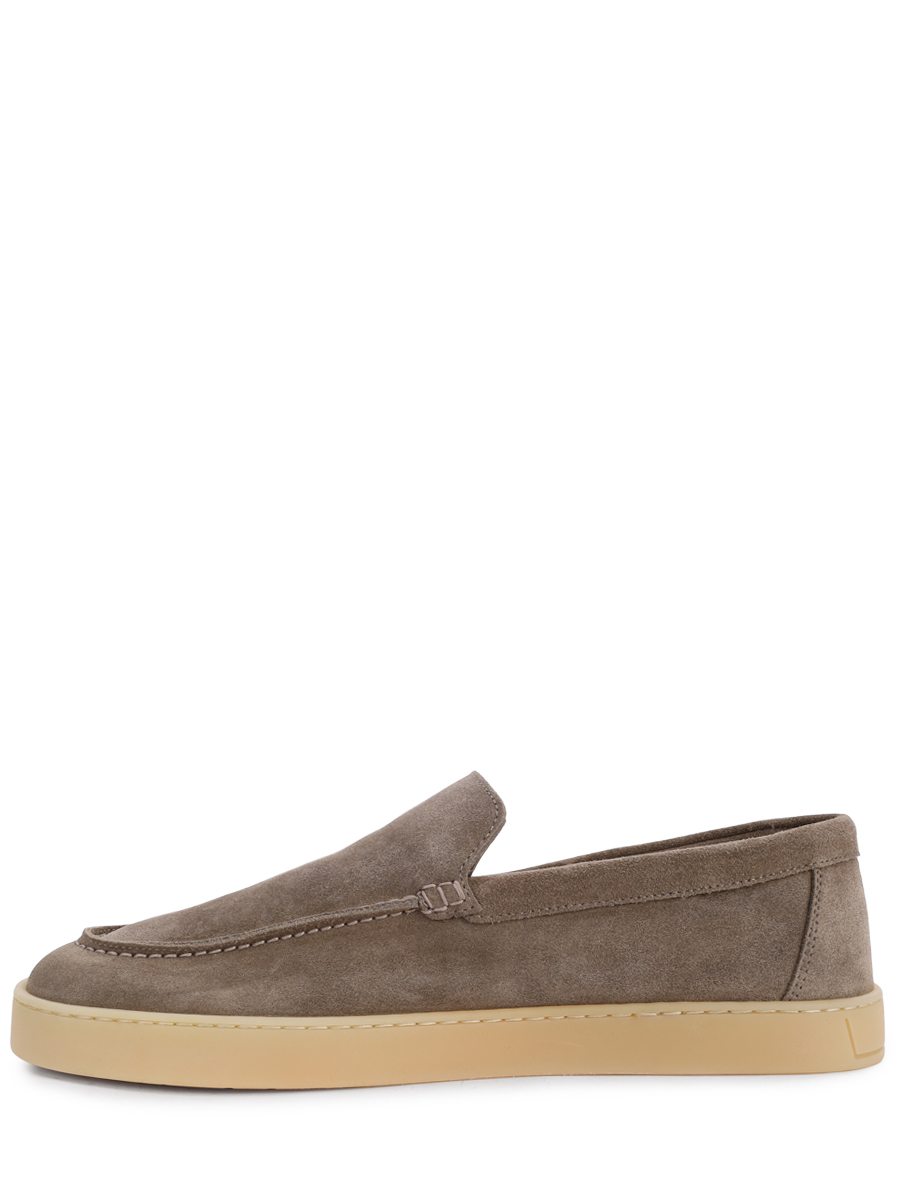 Слипоны замшевые