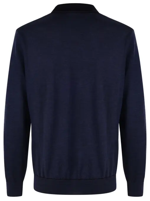 Поло шерстяное BERTOLO LUXURY MENSWEAR